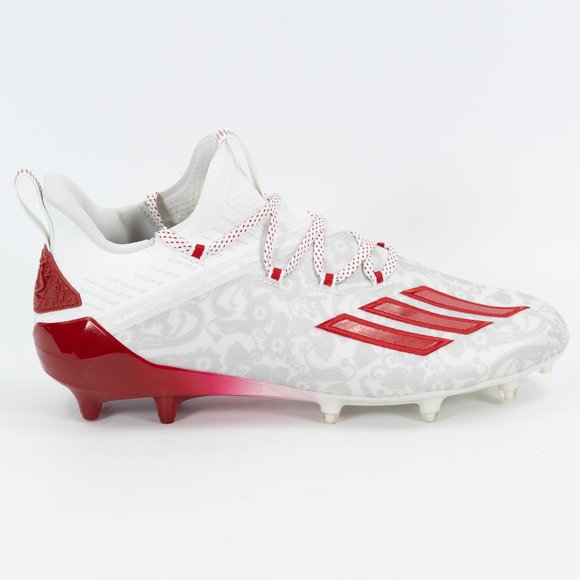 Adidas Adizero New Reign 'Floral Red' FU6708 Football Cleats